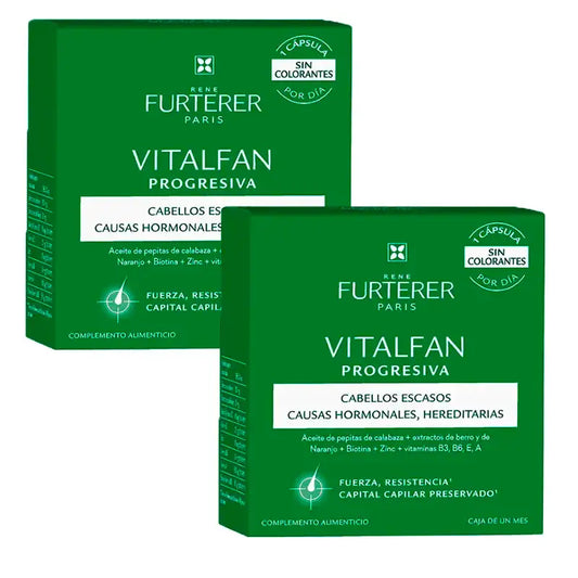 Rene Furterer Vitalfan – postupné vypadávanie vlasov, balenie 2 x 30 kapsúl