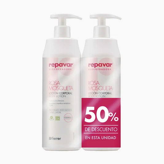 Repavar Regeneračné telové mlieko, 2 ks, 50 % zľava, 2 x 500 ml