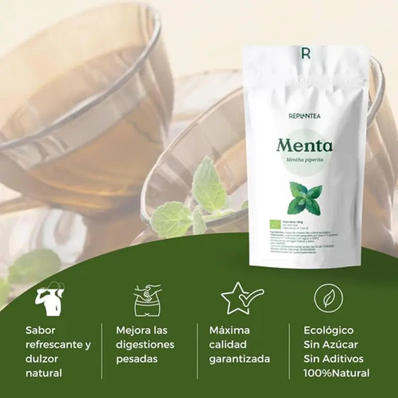 Replantea Ekologický mätový čaj, 100 g