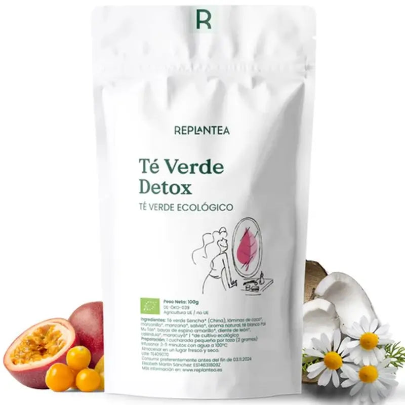 Replantea balenie detoxikačných čajov s filtrom, 3 kusy