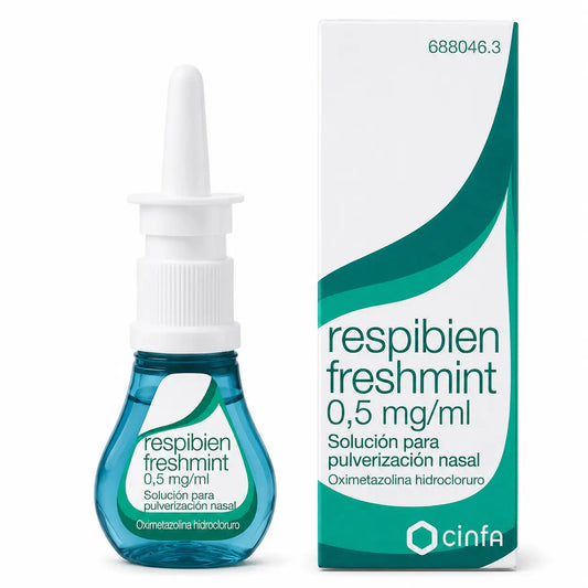 Respibien Freshmint 0,5 mg/ml nosný sprej 15 ml