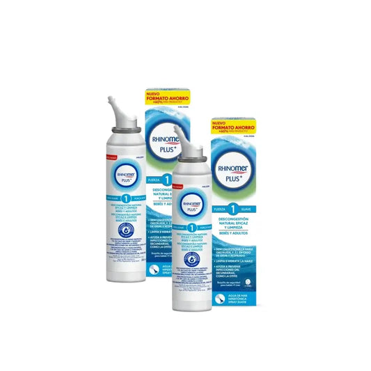 Rhinomer Plus+ F1 pre dojčatá a dospelých, 200 ml, balenie po 2 ks