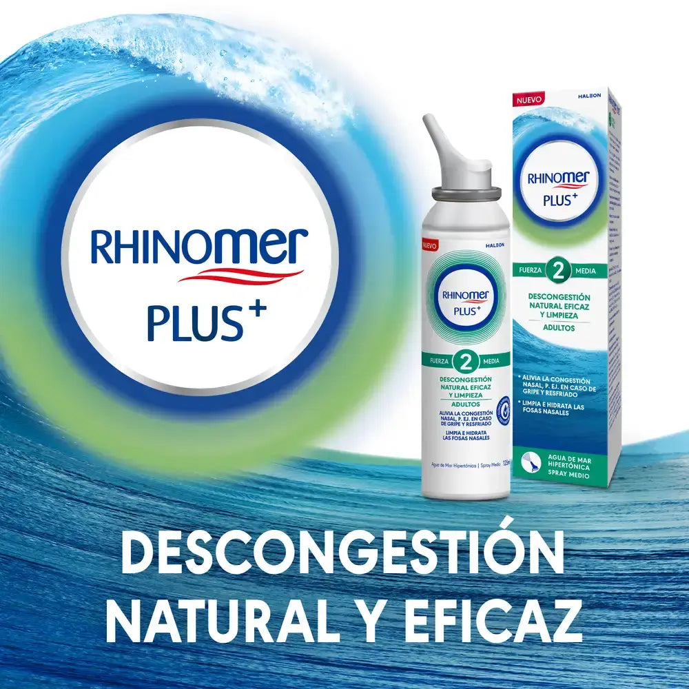 Rhinomer Plus+ F2 pre dospelých, 125 ml