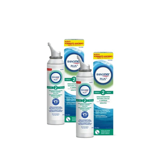 Rhinomer Plus+ F2 pre dospelých, 200 ml, balenie po 2 ks
