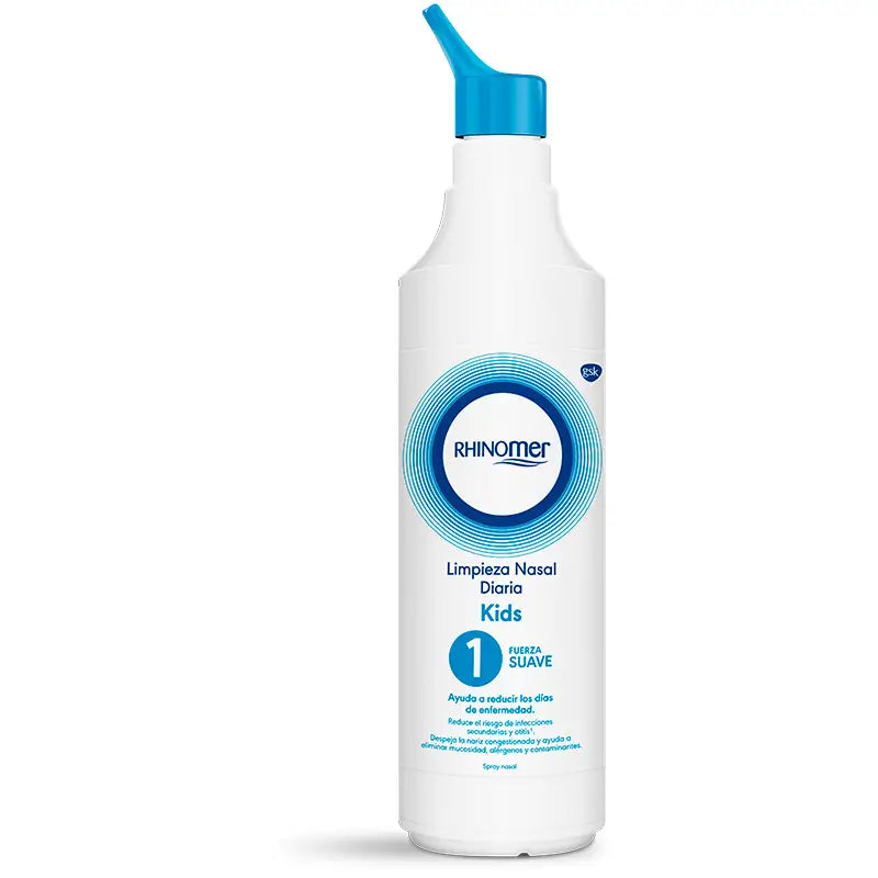 Rhinomer Nasal Spray 100% Seawater Mild Strength 1 XL Format, 180 ml