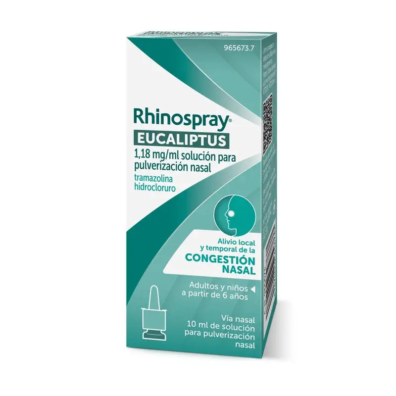 Rhinospray Eukalyptus 1,18 mg/ml nosný rozprašovač 10 ml