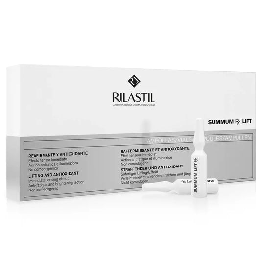 Rilastil Summum Rx Lift – spevňujúci a antioxidačný prípravok, 10 ampuliek