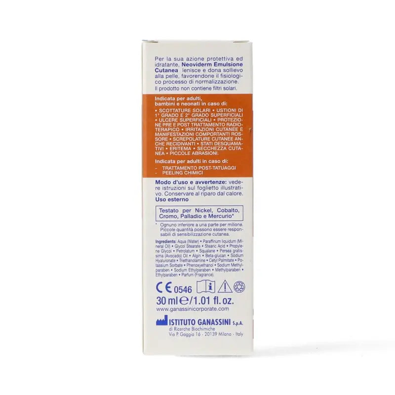 Rilastil Neoviderm Upokojujúca emulzia na popáleniny 30 ml