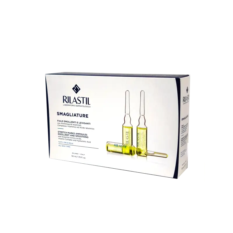 Rilastil Smagliatures – ampulky proti striám, 5 ml x 10 ampuliek