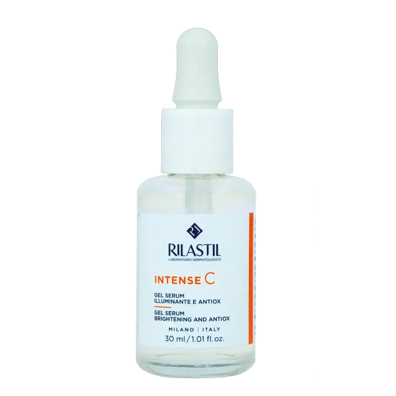 Rilastil Intense C Gel – rozjasňujúce a revitalizujúce sérum s vitamínom C a kyselinou hyalurónovou, 30 ml