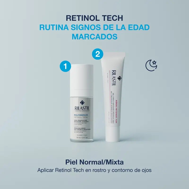 Rilastil Multirepair Retinol Tech sérum, 30 ml