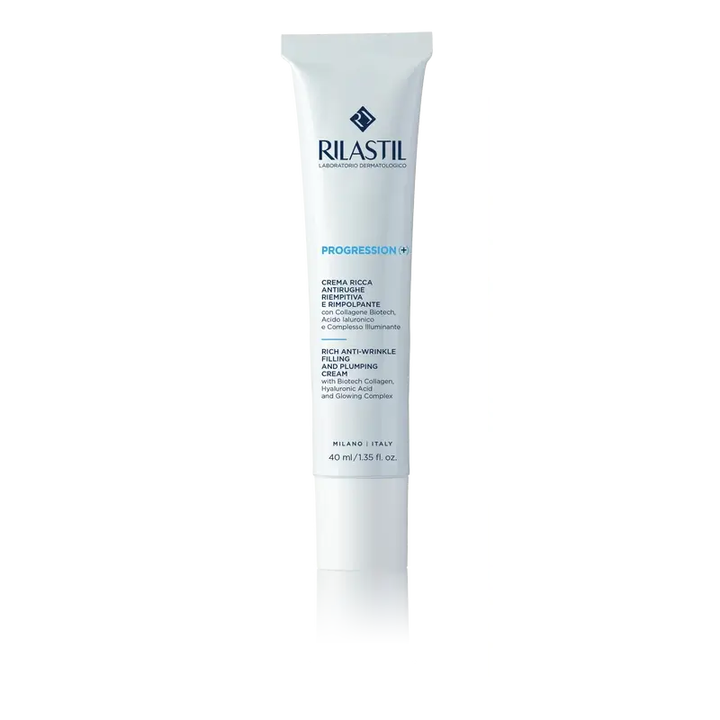 Rilastil  Progression (+) Výživný krém proti vráskam  , 40 ml