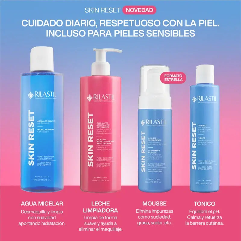 Rilastil Skin Reset Ril Skin Reset Olejové mlieko 400 ml Nf