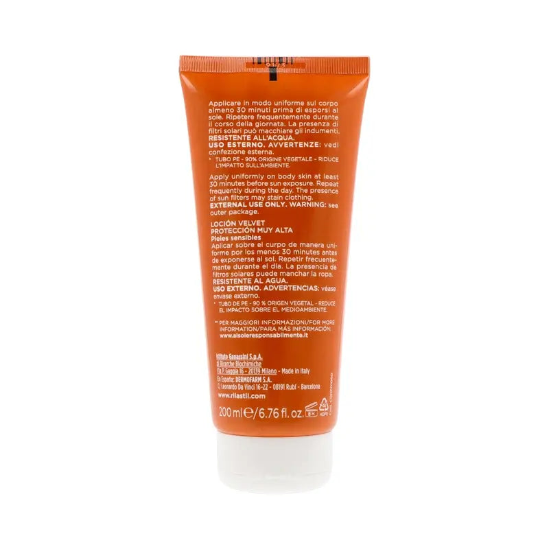 Rilastil Sun System 50+ Krém Velluto 200 ml