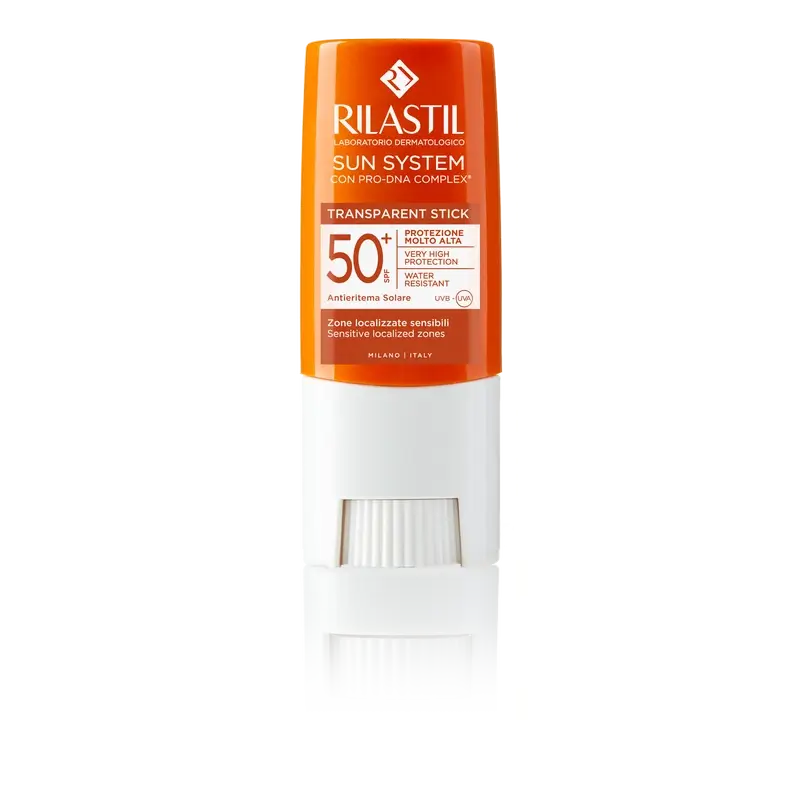 Rilastil Sun System SPF 50+ Stick Transparent, 8.5 gr