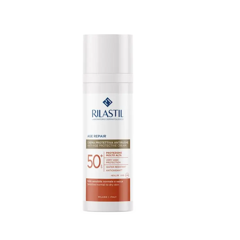 Rilastil Sun System Age Repair – protistarnúci opaľovací krém SPF 50+, 50 ml