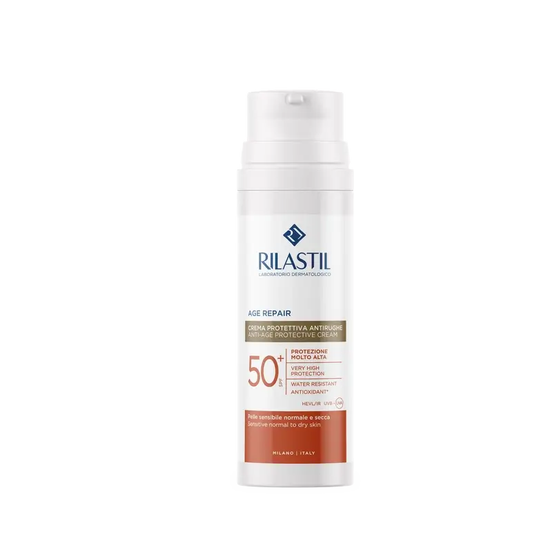 Rilastil Sun System Age Repair – protistarnúci opaľovací krém SPF 50+, 50 ml
