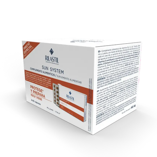 Rilastil Sun System Oral, 2x30 kapsúl