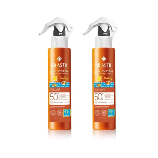 Rilastil Sun System Spf50+ Baby Spray, 2X200Ml