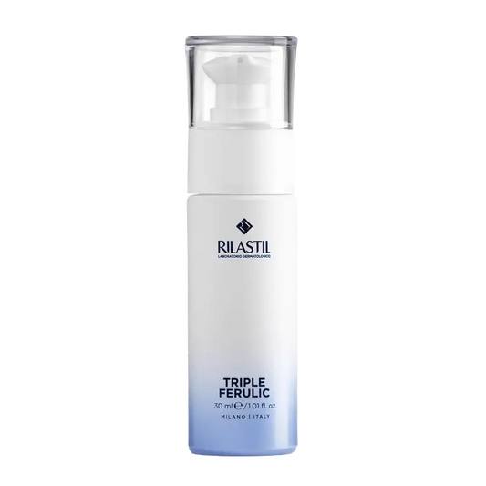 Rilastil Triple Ferulic – sérum proti starnutiu, s antioxidačným účinkom a rozjasňujúce, 30 ml