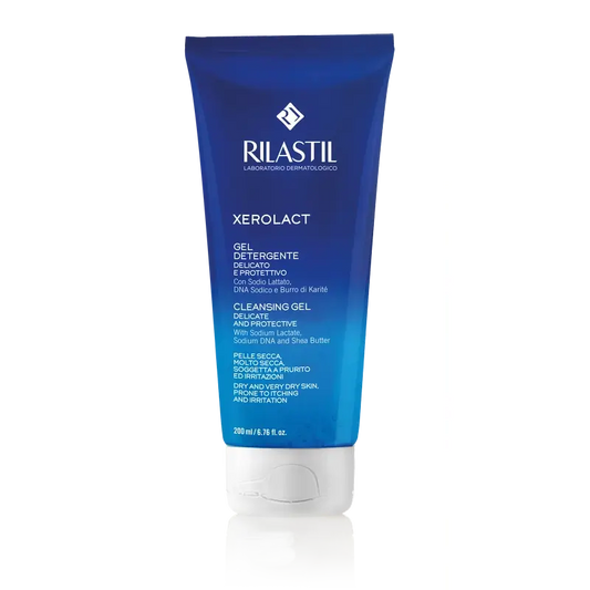 Rilastil Xerolact Čistiaci a regeneračný gél 200 ml