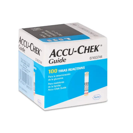 Roche Accu Chek Guide 100 Glucose React Strips