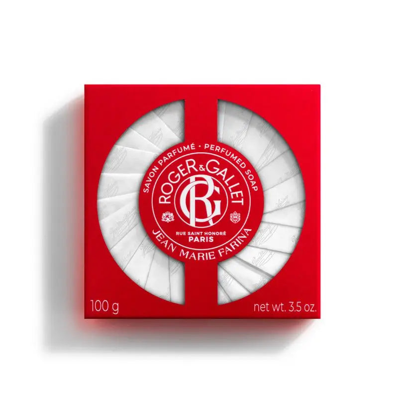 Roger & Gallet Darčeková sada s mydlom na ruky Jean Marie Farina, 300 g