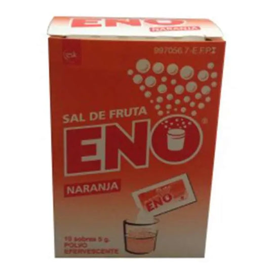 ENO Fruit Salt Orange Flavour 10 Envelopes