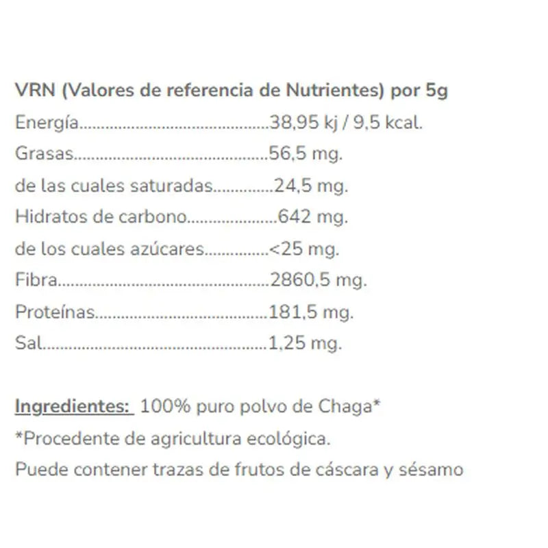 Salud Viva – divoká sibírska huba chaga, 100 g