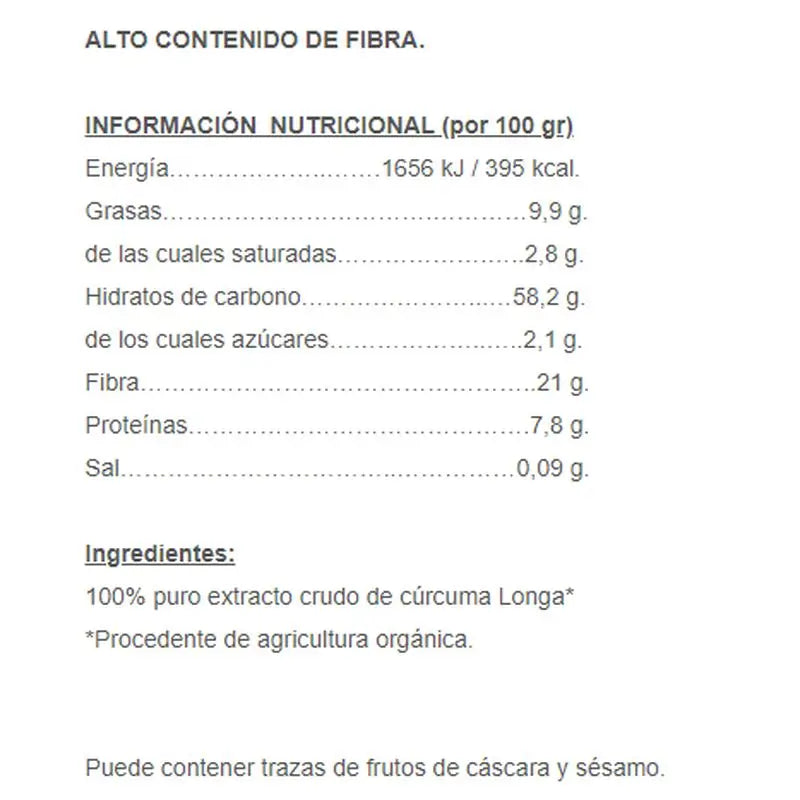 Salud Viva Kurkuma v prášku 80 g. 
