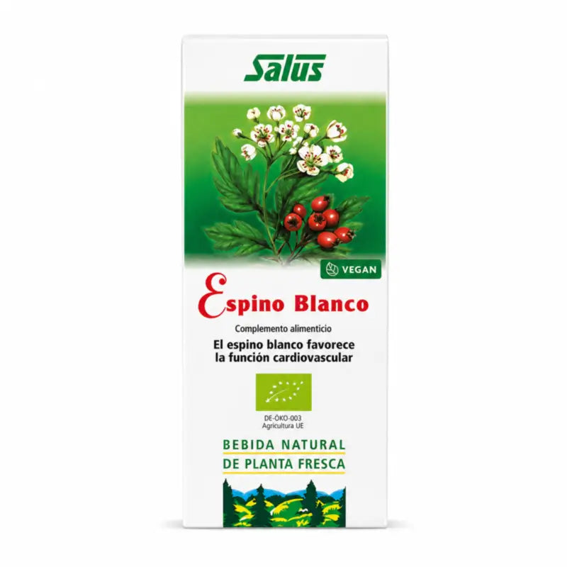 Salus Šťava z bieleho hlohu 200 ml. Schoenenberger