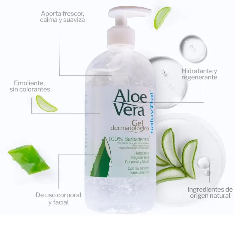 Saluvital gél s aloe vera 500 ml