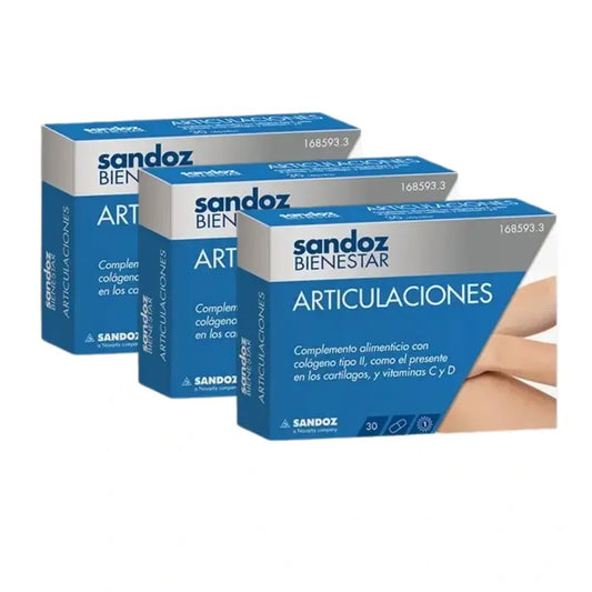 Sandoz Bienestar Articulaciones, balenie 3 x 30 kapsúl