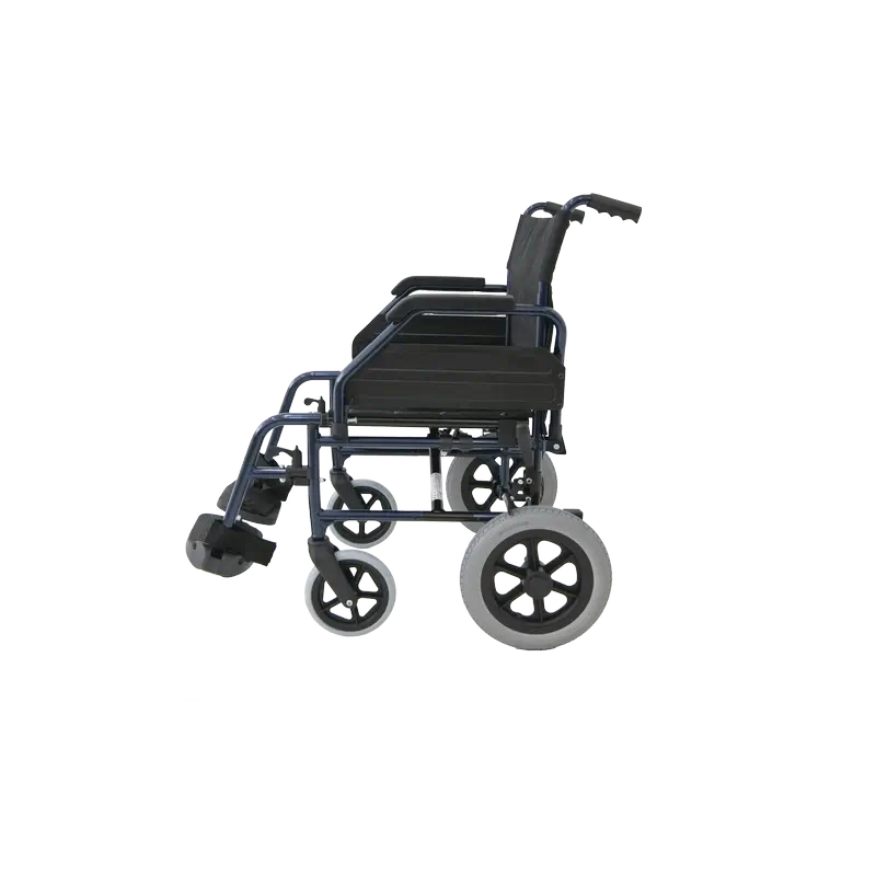 Sanitec – hliníkové kreslo Mira s malými kolieskami (300 mm), bez vlastného pohonu, veľkosť 51, 1 kus