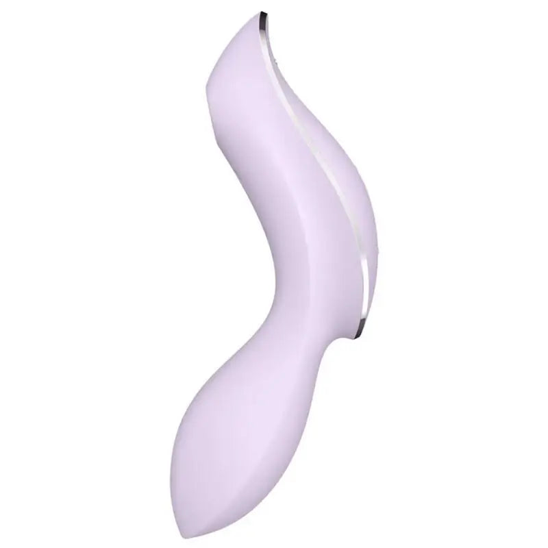 Satisfyer Air Pulse Curvy Trinity 2 – stimulátor a vibrátor – fialový