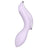 Satisfyer Air Pulse Curvy Trinity 2 – stimulátor a vibrátor – fialový