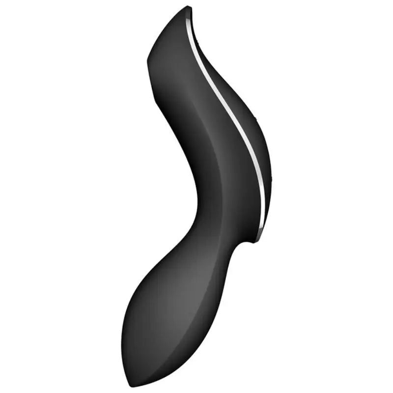 Satisfyer Air Pulse Curvy Trinity 2 – stimulátor a vibrátor – čierny