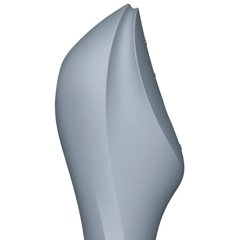 Satisfyer Air Pulse Curvy Trinity 3 – stimulátor a vibrátor – sivý