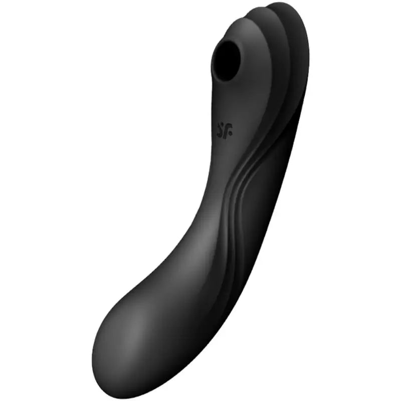 Satisfyer Air Pulse Curvy Trinity 4 – stimulátor a vibrátor – čierny