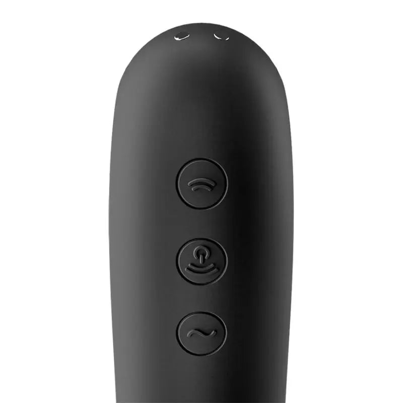 Satisfyer Air Pulse  Dual Kiss Stimulátor klitorisu – čierny