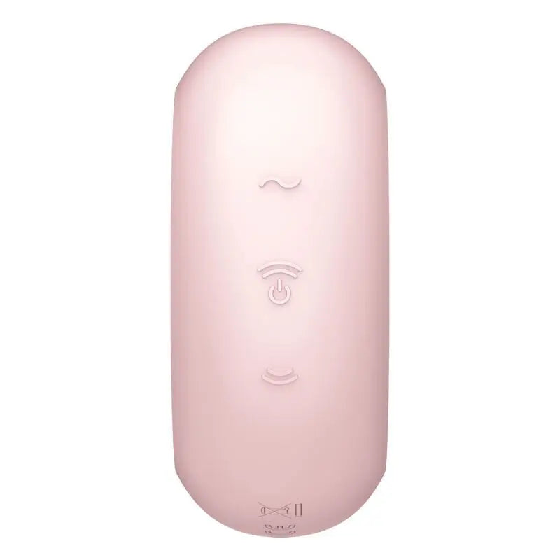 Satisfyer Air Pulse Pro To Go 3 – stimulátor a dvojitý vibrátor – ružový