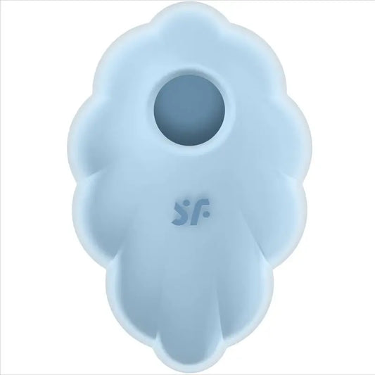 Satisfyer Cloud Dancer modrý vibrátor Air Pulse 
