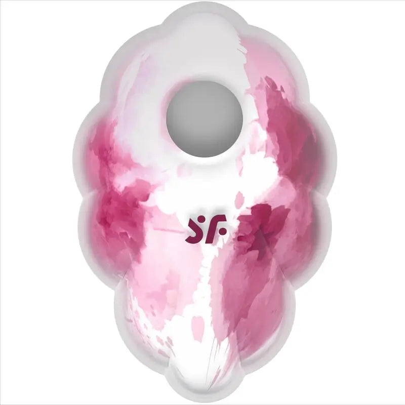 Satisfyer Cloud Dancer červený vibrátor Air Pulse 