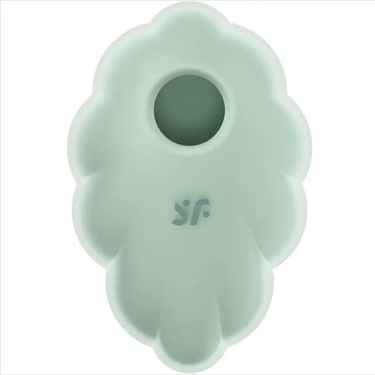 Satisfyer Cloud Dancer zelený vibrátor Air Pulse 