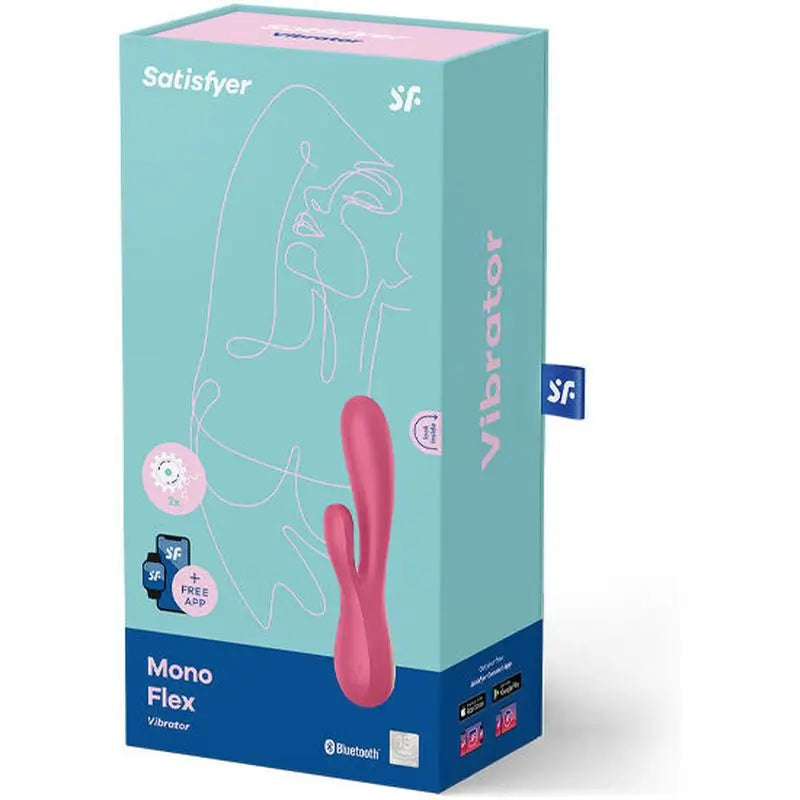 Satisfyer Connect Mono Flex červený s aplikáciou