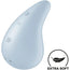 Satisfyer Dew Drop – vibračná pomôcka typu „lay-on“ – modrá 