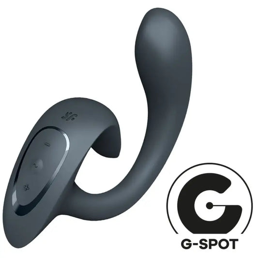 Satisfyer G For Goddess 1 – vibrátor typu „rabbit“ v tmavošedej farbe 
