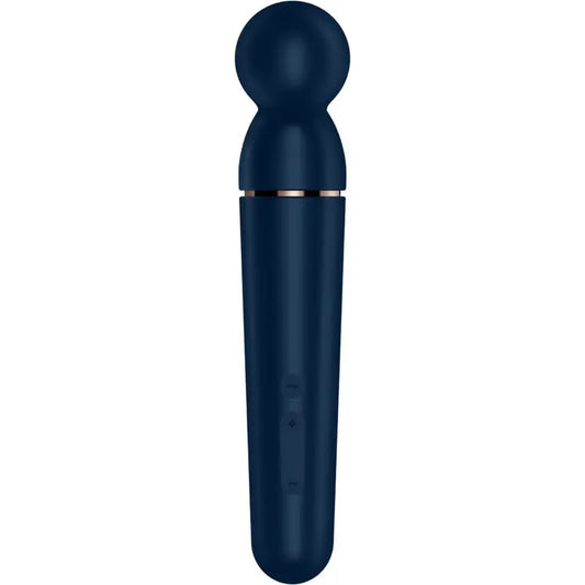 Satisfyer Planet Wand-Er Masážny vibrátor – modrý 