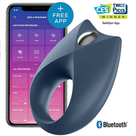 Satisfyer Powerful Royal One – vibrujúci krúžok s aplikáciou 