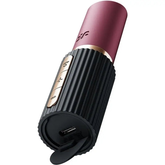 Satisfyer Pro 2 Kiss Clitoral Stimulator by Waves Garnet / Black